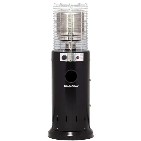 MATESTAR PATIO AREA HEATER STEEL BLACK MAT-H1BK
