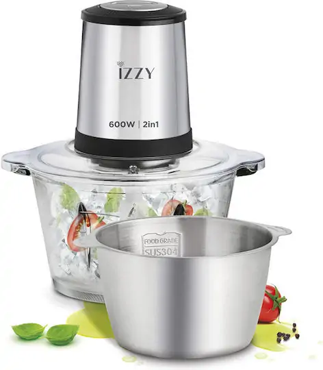 IZZY IZ-6904 MULTICHOPPER WITH 2 BOWLS