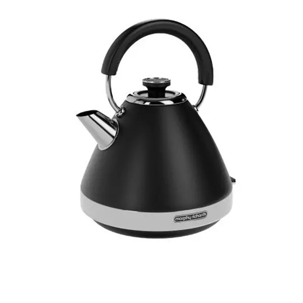 MORPHY RICHARDS VENTURE PYRAMID KETTLE BLACK