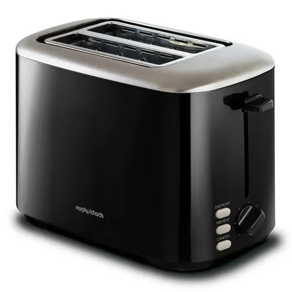 MORPHY RICHARDS EQUIP TOASTER BLACK