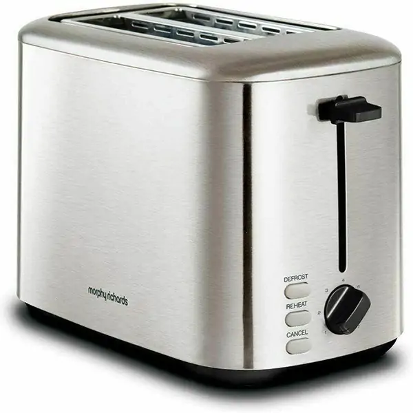 MORPHY RICHARDS EQUIP TOASTER SILVER