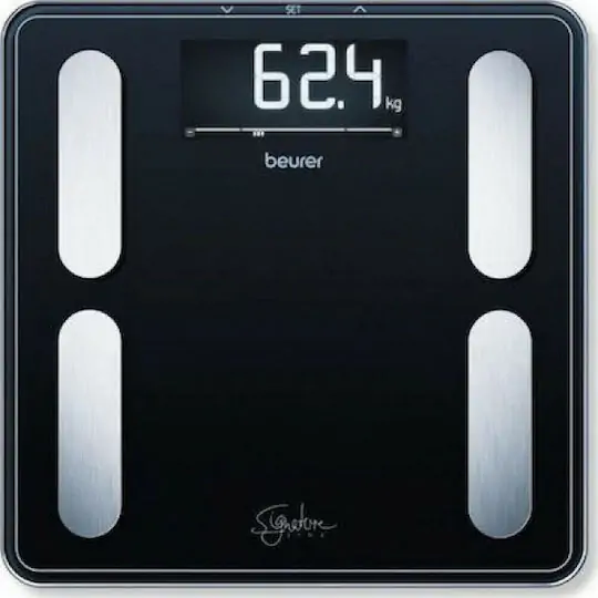 BEURER BF 400 SIGNATURE LINE DIGITAL SCALE WITH FAT LOSS METER