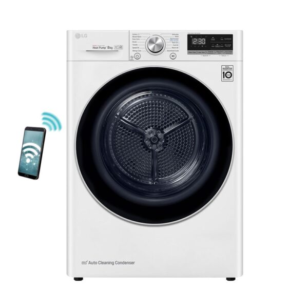 LG RC80V9AV3W DRYER VIVACE 8 KG