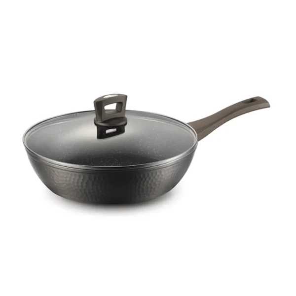 IZZY NON-STICK  SAUTE PAN 28CM ONYX