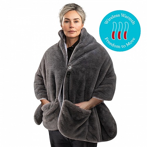 HOMEDICS ELECTRIC HEATING BLANKET & SOFT SHAWL