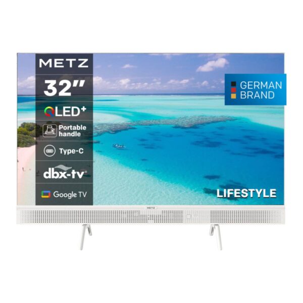 METZ 32MQE7100Z GOOGLE QLED HD TV 32" White