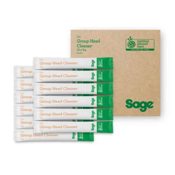 SAGE GROUP HEAD CLEANER FOR ESPRESSO MACHINES 12 SACHETS