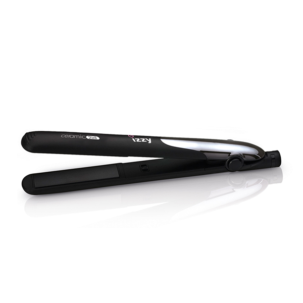 IZZY CERAMIC HAIR STRAIGHTENER 2 IN 1