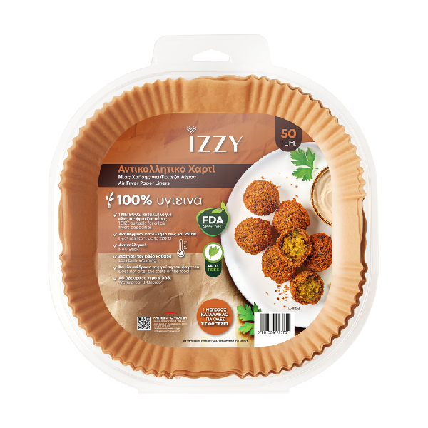 IZZY PAPER LINERS FOR AIR FRYER