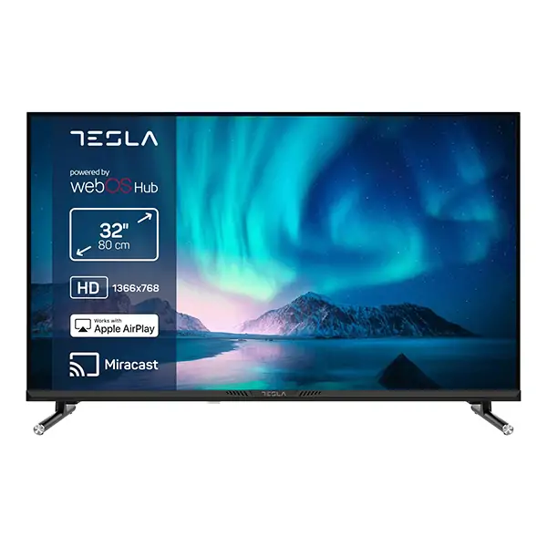 TESLA LED TV 32" 32E645BHW HD WEB OS