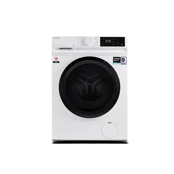 TOSHIBA WASHING MACHINE WHITE 9Kg