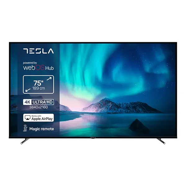TESLA LED TV 75" 75E645BUW UHD WEB OS