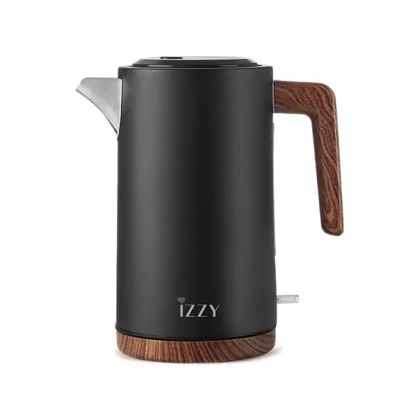 IZZY WOODEN KETTLE IZ-3016 BLACK