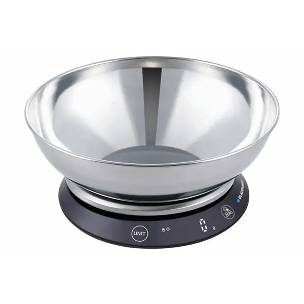 BLAUPUNKT KITCHEN SCALE WITH STEEL BOWL FKS602
