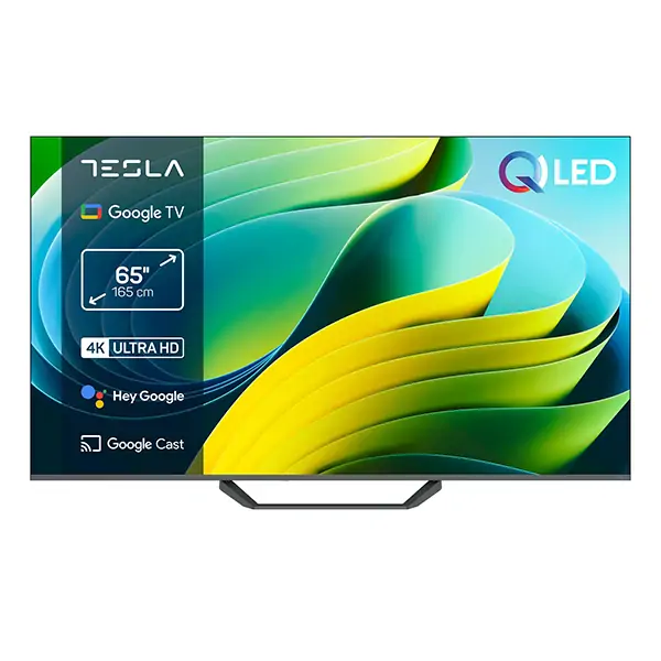 TESLA QLED TV 65" Q65E655GUS UHD  GOOGLE TV