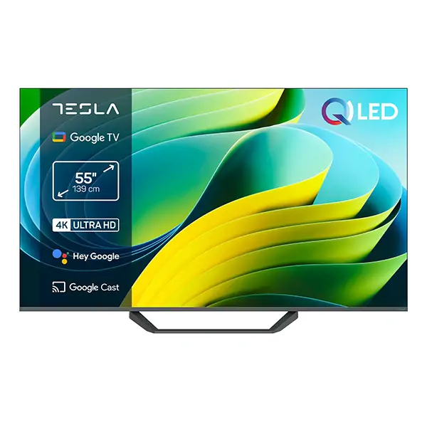 TESLA QLED TV 55" Q55E655GUS UHD GOOGLE TV