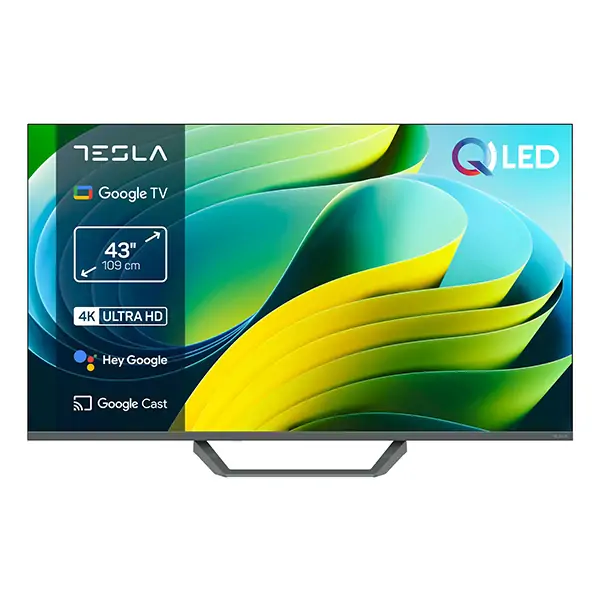 TESLA QLED TV 43" Q43E655GUS UHD GOOGLE TV