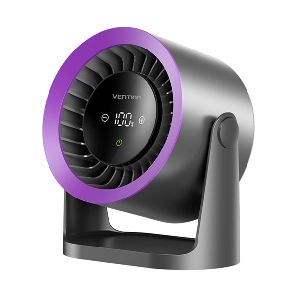 VENTION AIR CIRCULATION FAN DESKTOP WITH DISPLAY & WALL MOUNT