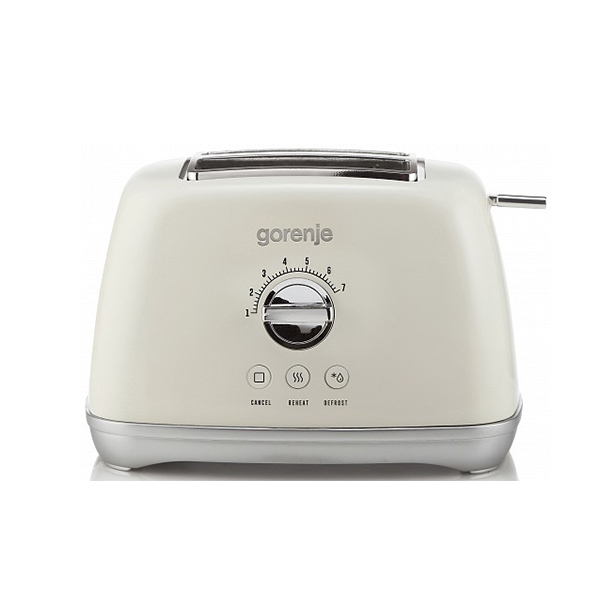 GORENJE RETRO TOASTER IVORY T900RL
