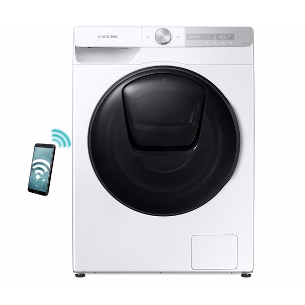 SAMSUNG WASHING MACHINE WW80T754DBH WHITE