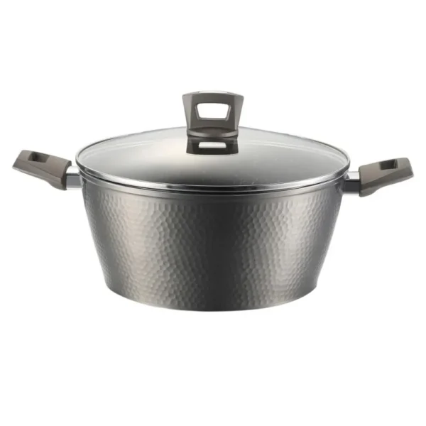 IZZY NON-STICK SAUSEPAN 28CM ONYX